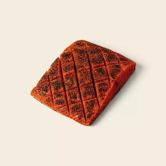 Cold Smoked Black Pepper Salmon Yukola 8 oz