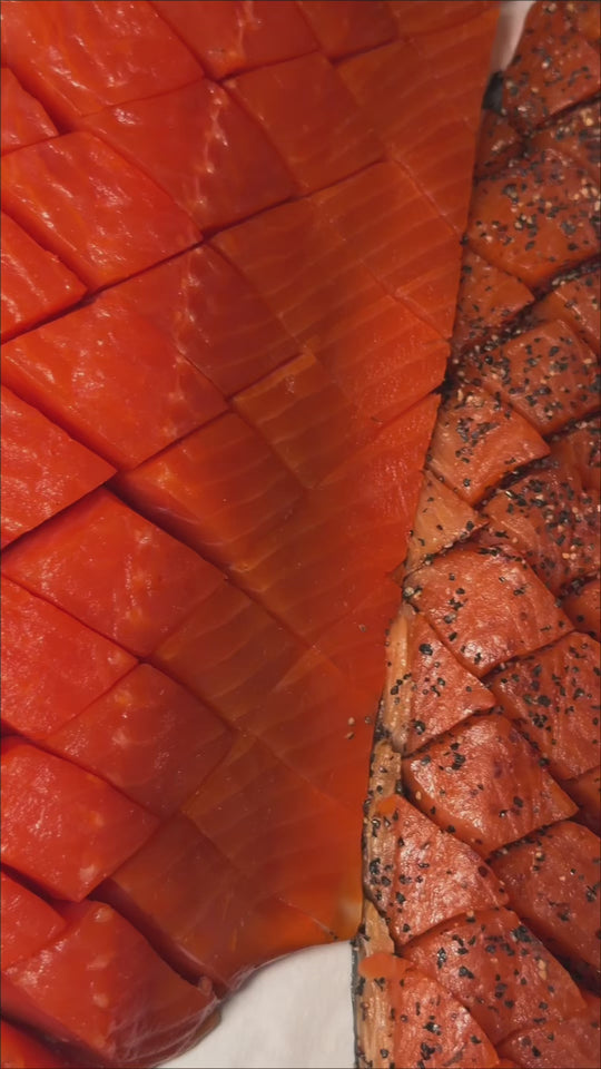 SEASONS Salmon Yukola — Classic, Black Pepper, Maple