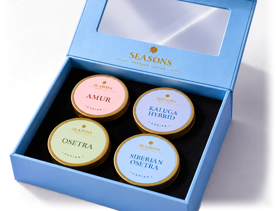Premium caviar. Honest price.
