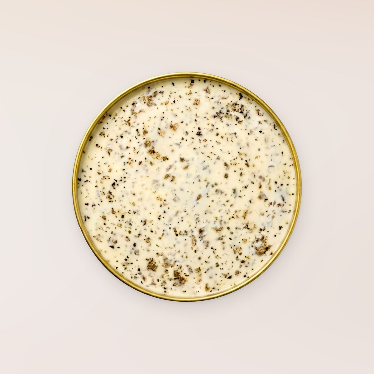 Sturgeon Caviar Truffle Butter, open tin