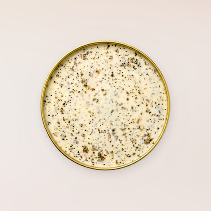 Sturgeon Caviar Truffle Butter, open tin