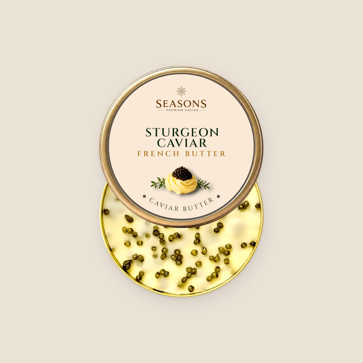 Sturgeon Caviar French Butter
