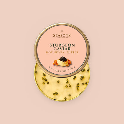 Sturgeon Caviar Hot Honey Butter