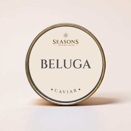 SEASONS Royal Beluga Caviar tin