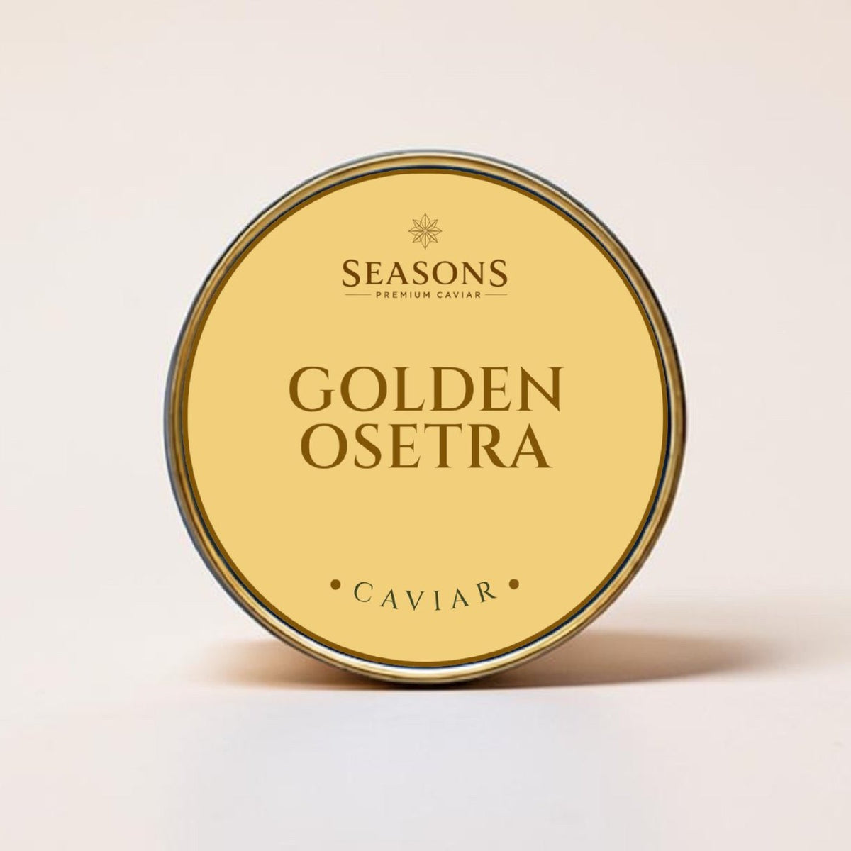 SEASONS Golden Osetra Caviar tin