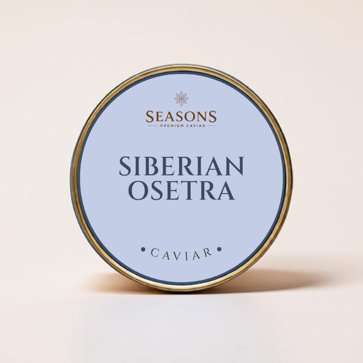 SEASONS Siberian Osetra Caviar tin