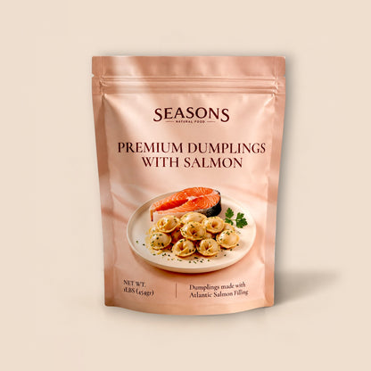 Premium Dumplings with Salmon