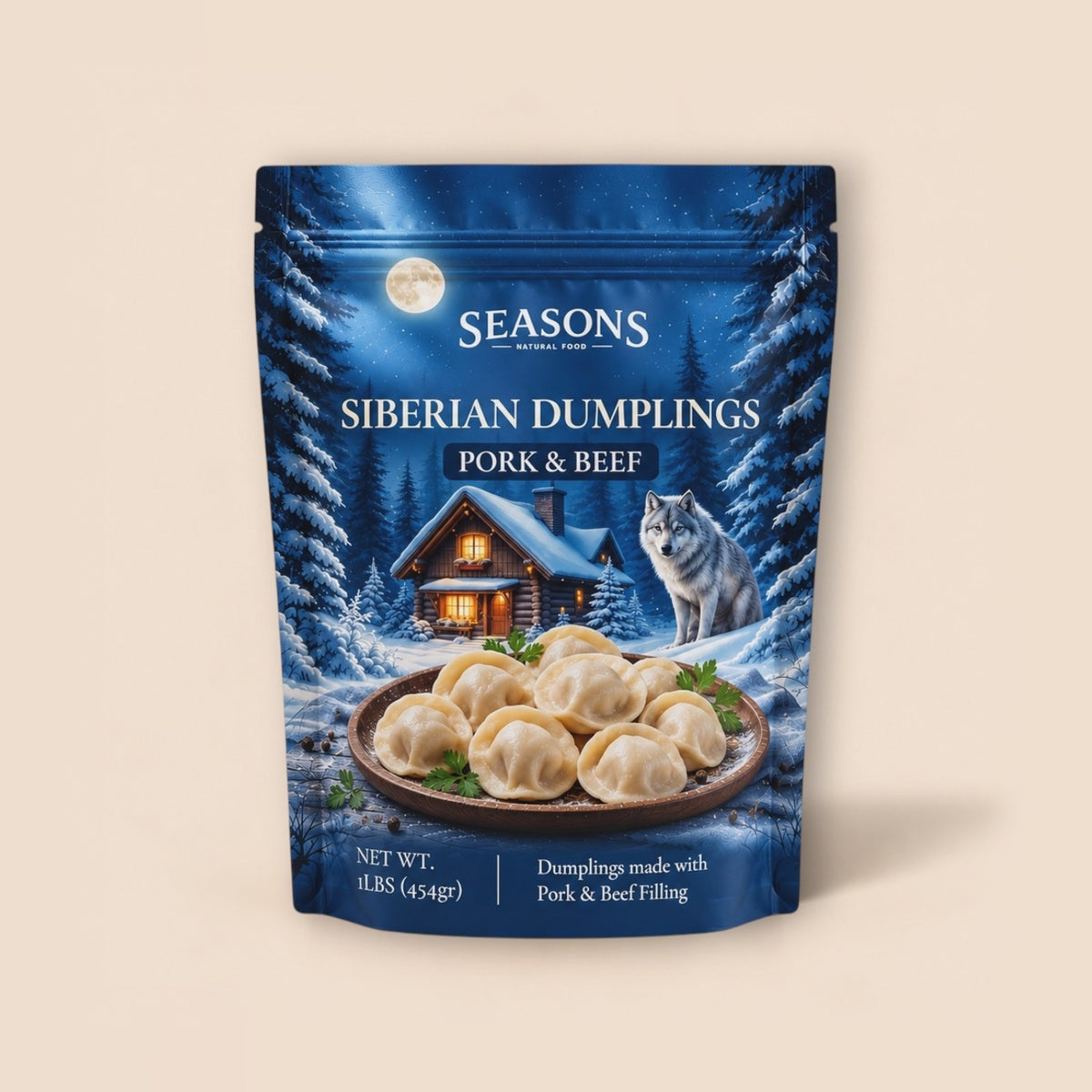 Siberian Dumplings – Pork & Beef
